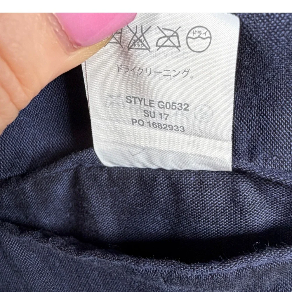 Mens J. Crew Ludlow Somelos Unstructured Stretch Cotton Blazer, Navy Blue 42L